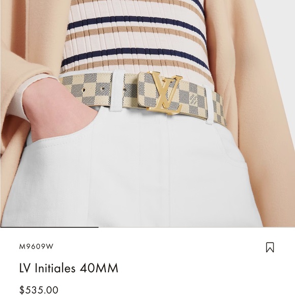 Louis Vuitton 34/85 initial belt - Picture 9 of 10